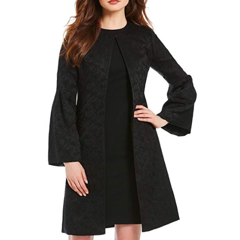 70% off! SALE! Calvin Klein black jacquard jacket